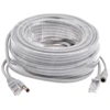 IP Camera Extension Cable Power Supply RJ45 2 IN 1 Network Wires 5M/10M/20M/30M RJ45 Extension Cable RJ45+DC For IP Cameras 1
