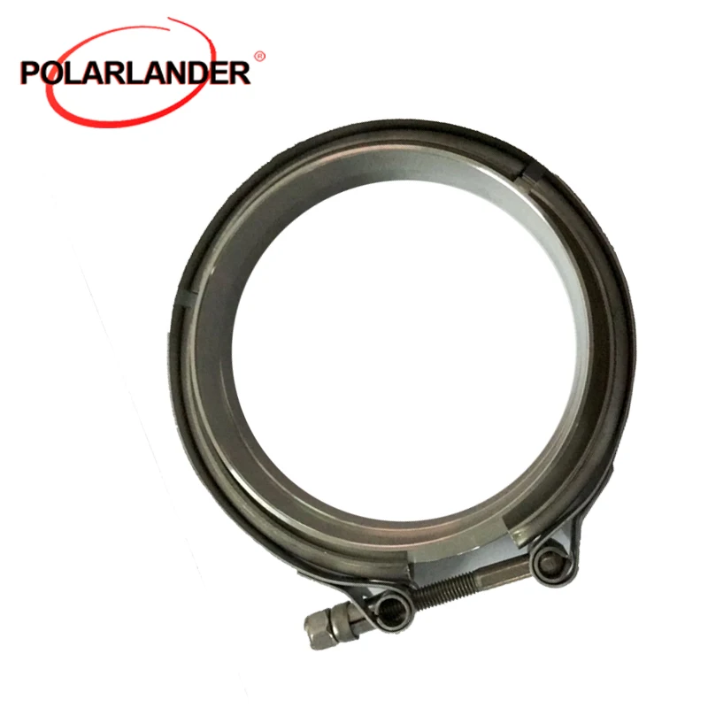 

Комплект из 5 "выхлопного нержавеющего зажима, стальной фланец