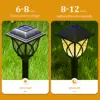 2pcs Led Solar Lawn Lights Outdoor Waterproof Warm Light Garden Decoration Lamp For Walkway Path Villa Yard Driveway 3