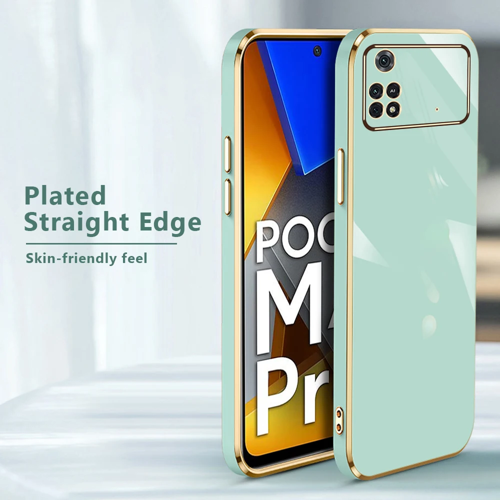 Stoßfeste Handyhülle Für Xiaomi Poco M4 Pro Mit Textur_voghion.com