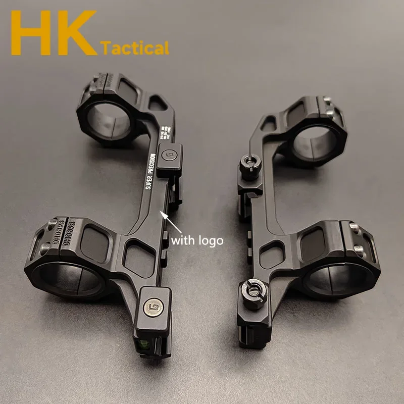 Metal Airsoft Scope Mount with Bubble Level for Rifle