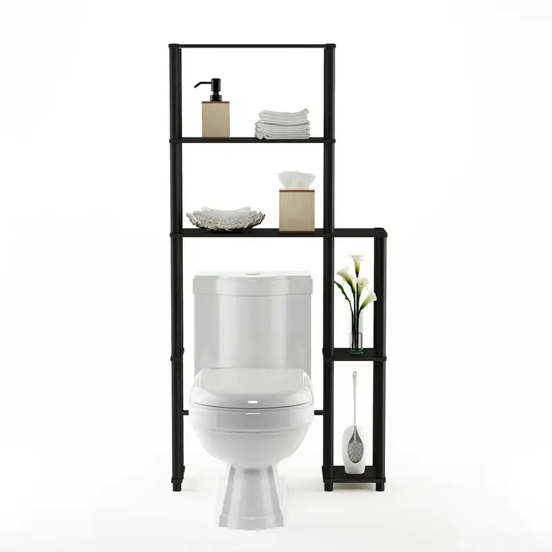 

Toilet Space Saver with 5 Shelves, Espresso/Black, 17050EX