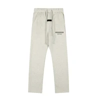 Pantalon classique en velours à imprimé lettres, pantalon de sport décontracté de haute qualité avec logo, pantalon à coupe droite, ensemble sweat à capuche pour hommes et femmes 6