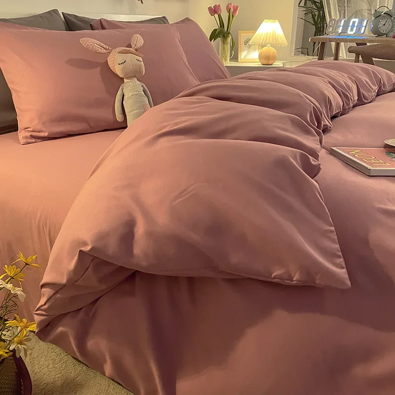 Queen Size Bed Sheets Set Nordic Cover Double Duvet Cover Bedclothes Bedding Set Bed Sheet Comforter Sets Duvet Cover