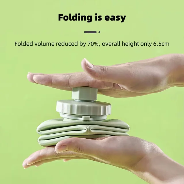 Large Capacity Silicone folding water bottle Outdoor Sports Cycling Kettle Portable Creative Compression Soft Cup Travel Cup 2