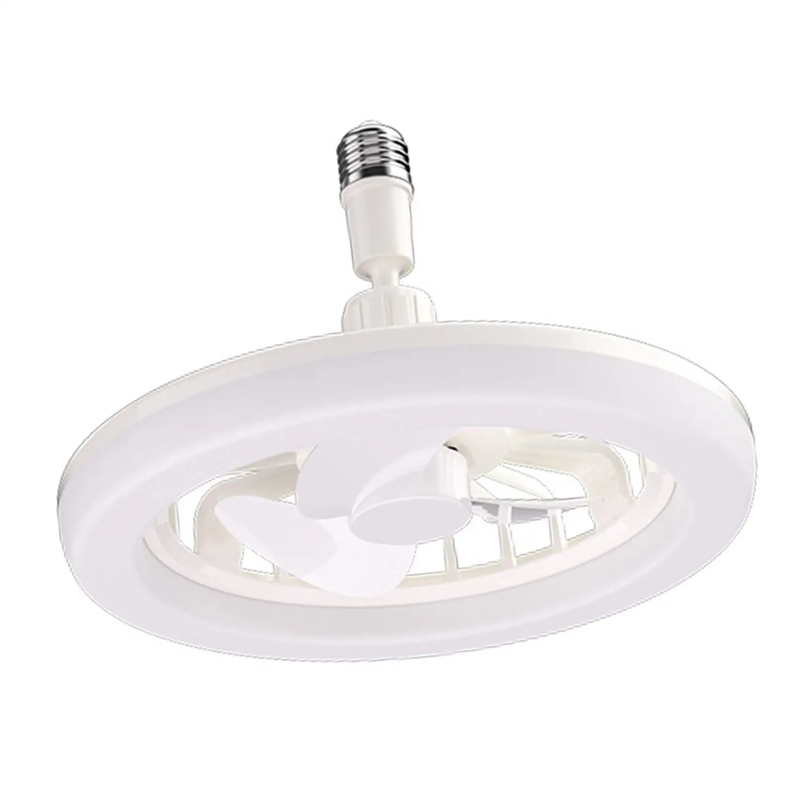 

Ceiling Fan Light Ceiling Fan with Light Fixture E27 Adjustable Chandelier Lamp