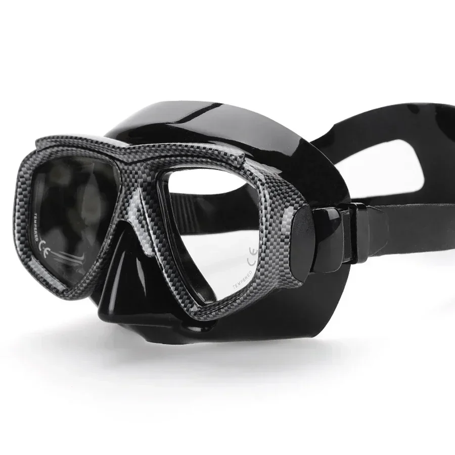 Myopia Scuba Diving Mask Tempered glass lenses  Camouflage with antifog Spray for spearfishing Equipment Snorkel Skin 3