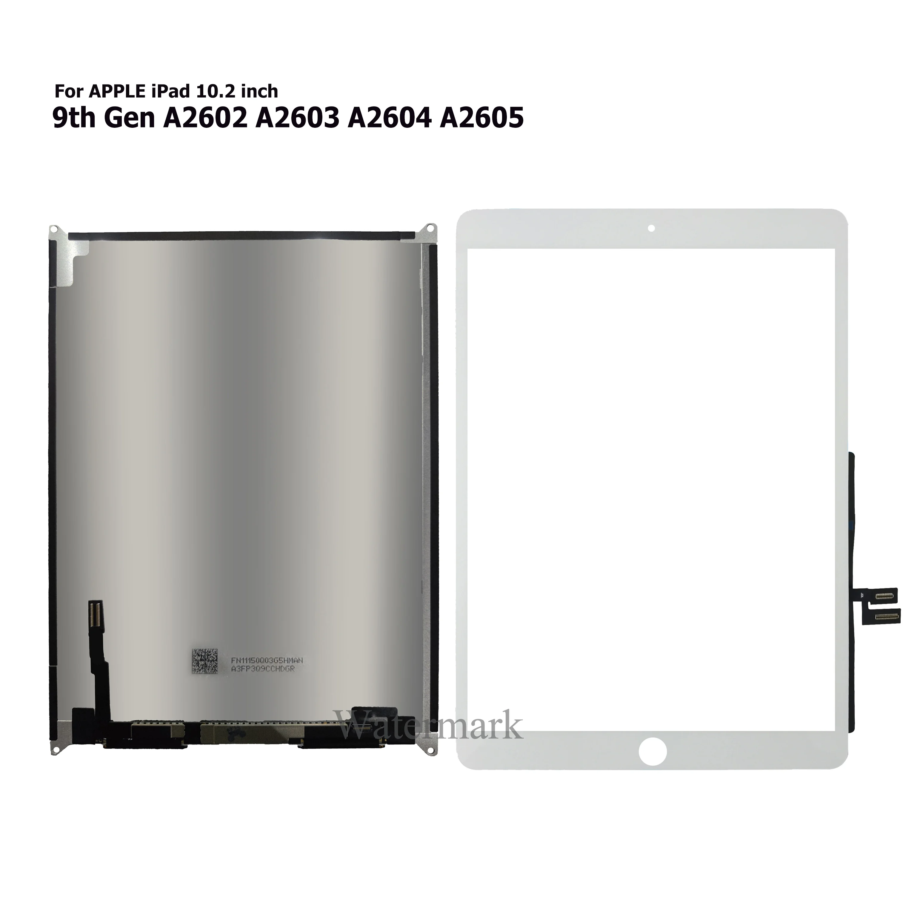 Ipad Touch Screen Glass Panel Ipad Touch Screen Panel Ipad Touch Screen Glass LCD Touch Panel LCD Screen LCD Touch Screen Tablet Display Replacement for iPad 10.2 7th Gen A2197 A2200 8th A2270 /9th A2602 A2603