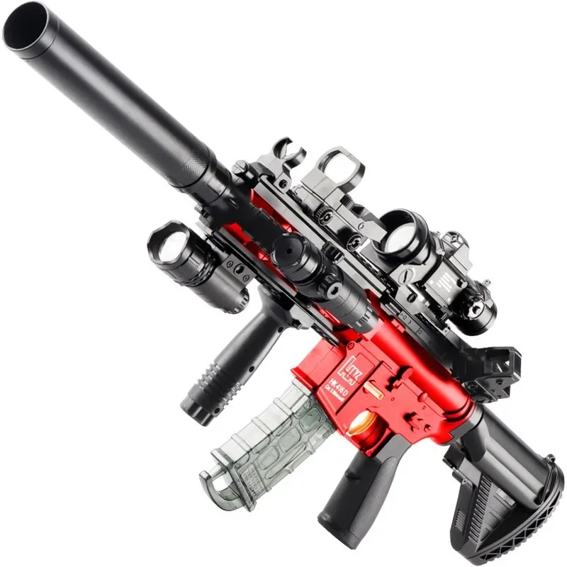Electric Toy Guns M416 Airsoft Weapons Soft Bullet Gun Rifle Fake Gun Real Size Foam Dart Blaster for Adults Boys Birthday Gifts 4