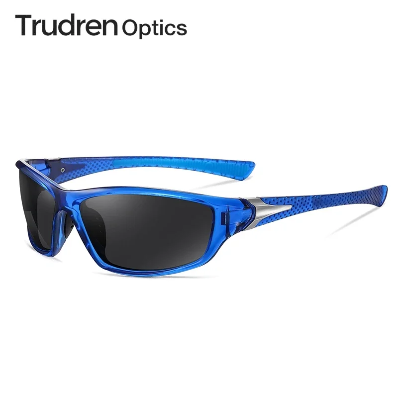 Trudren Mens TR90 Wrap-around Sports Sun Glasses for Man Fishing Sunglasses  UV400 Polarized Running Sunglass with Strap 2081 - AliExpress