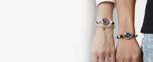 Braccialetti Intelligenti Di Coppia TOTWOO - Vibrazione, Luci, Bluetooth, Per Distanze Lunghe - Foto 8