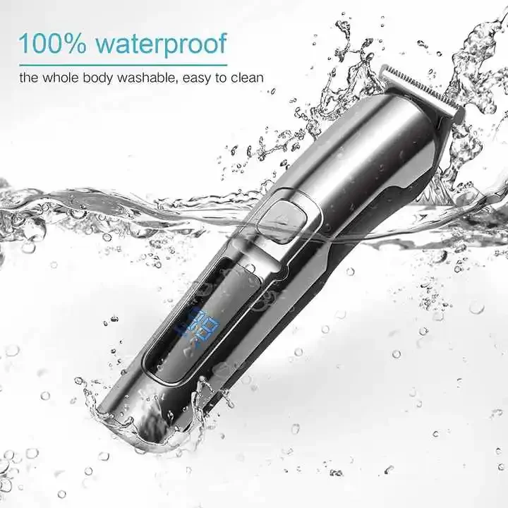 FK-8688T rechargeable electric cordless hair clipper kit for man with Beard Trimmer professional barber hair Trimmer 5