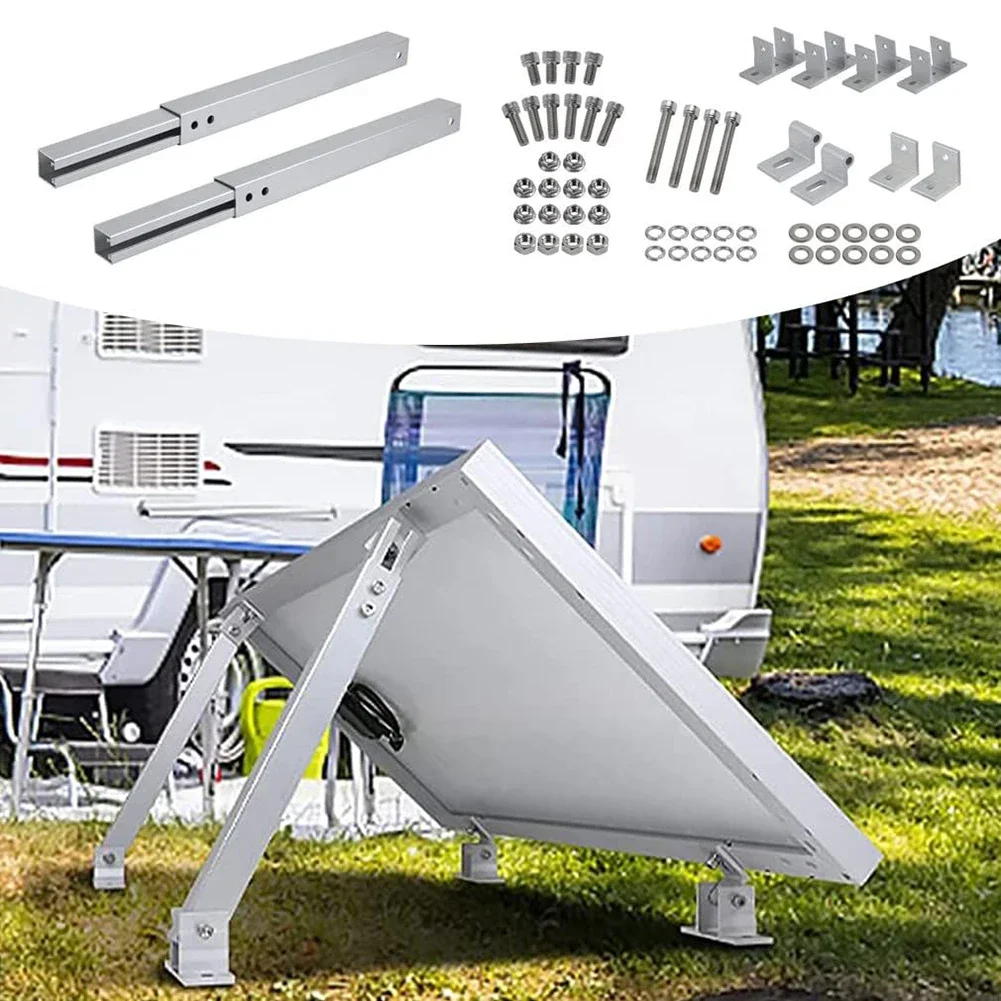 ECO-WORTHY 2 Sets 45inch Adjustable Solar Panel Tilt Mounting Bracket