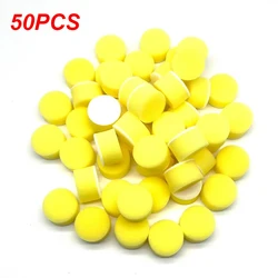 1 Multi-Texture Sponge Buffing & Polishing Pads (50-Pack) (Yellow 50PCS)