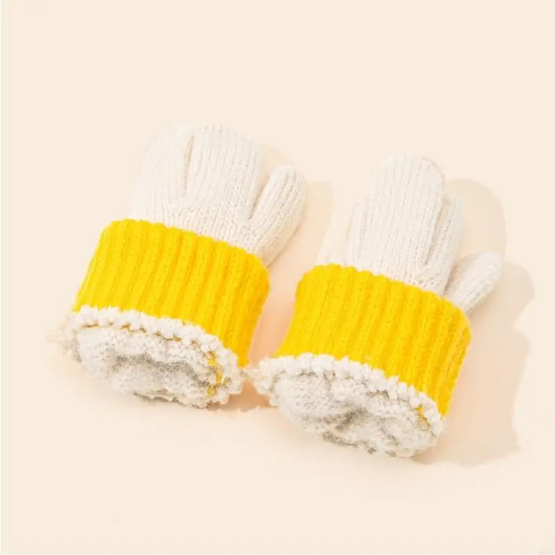 추운 날씨를 위한 겨울 장갑 2-4세 용 직물 장갑 425F