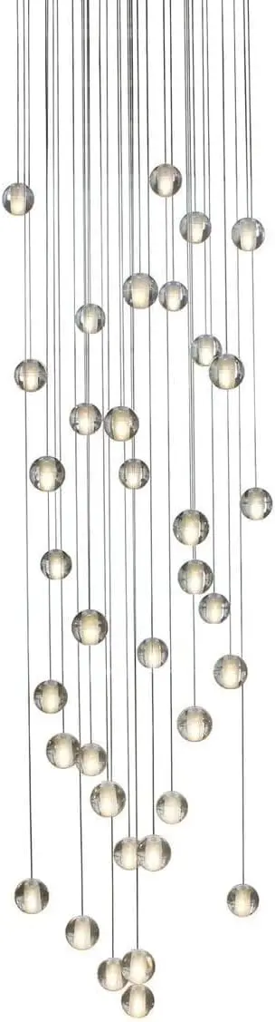 

Globe Led Chandelier Brass Glam Modern Contemporary Metal Bulbs Included Dimmable Sloped Ceiling Adaptable