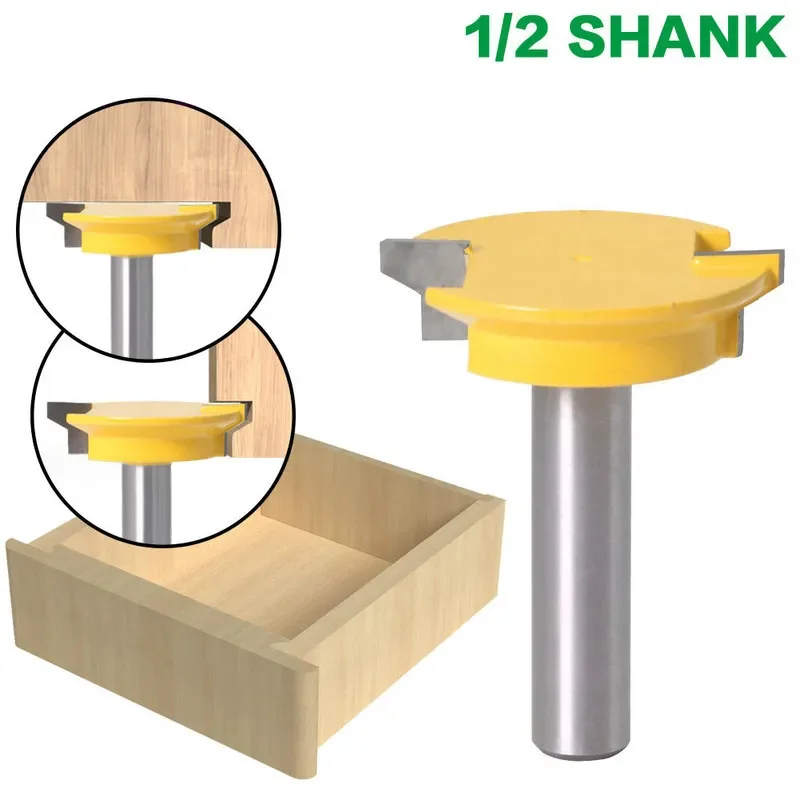 

Drawer Front Joint Router Bit - Reversible - 1/2" Sha nk