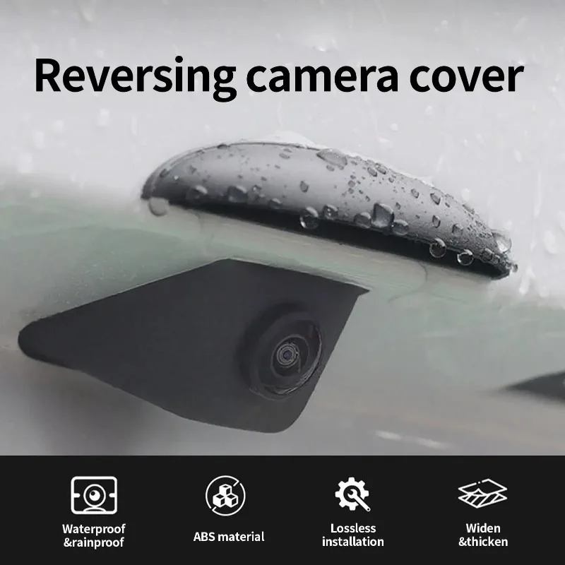ABS Waterproof Car Rear Camera Rain Cover Auto Rear View
