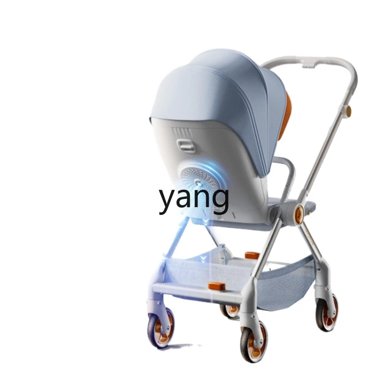 CX Cockpit Two-Way Implementation Sitting Lying 0-3-4 Years Old Newborn Baby Lightweight Folding Stroller