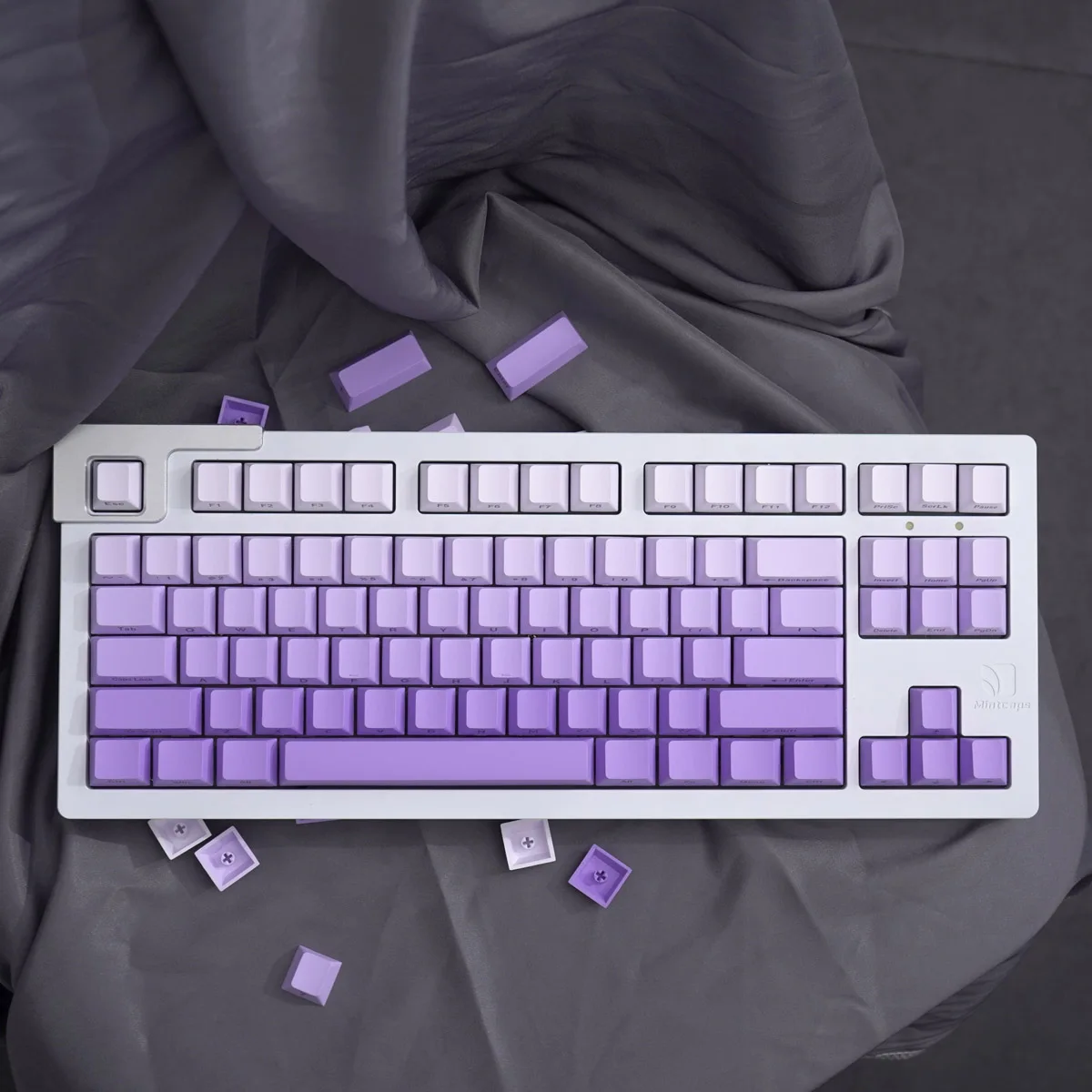 Top e Side Gravado, Dye Sub, Cherry Mx, 125 Chaves