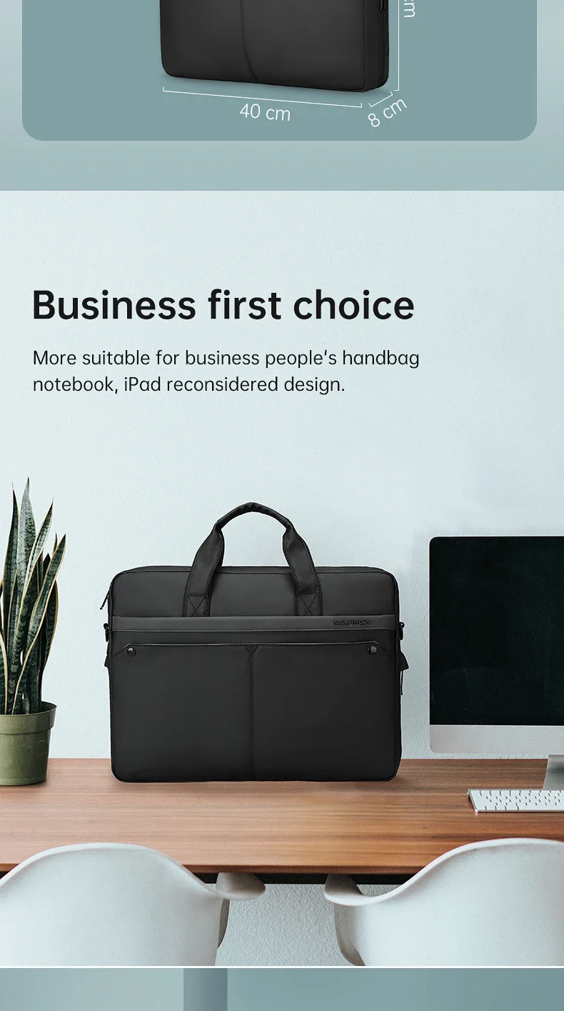 Mark Ryden 14 15.6 inch Laptop Bag Business Briefcase 2-way Water Repellent Laptop HandBag