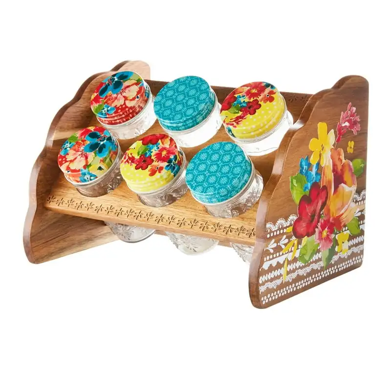 

Whimsy Six Jar Spice Rack