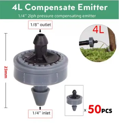 ตัวเลือกสินค้า Dripper ชลประทานอัจฉริยะ ประหยัดน้ำ แม่นยำสูง