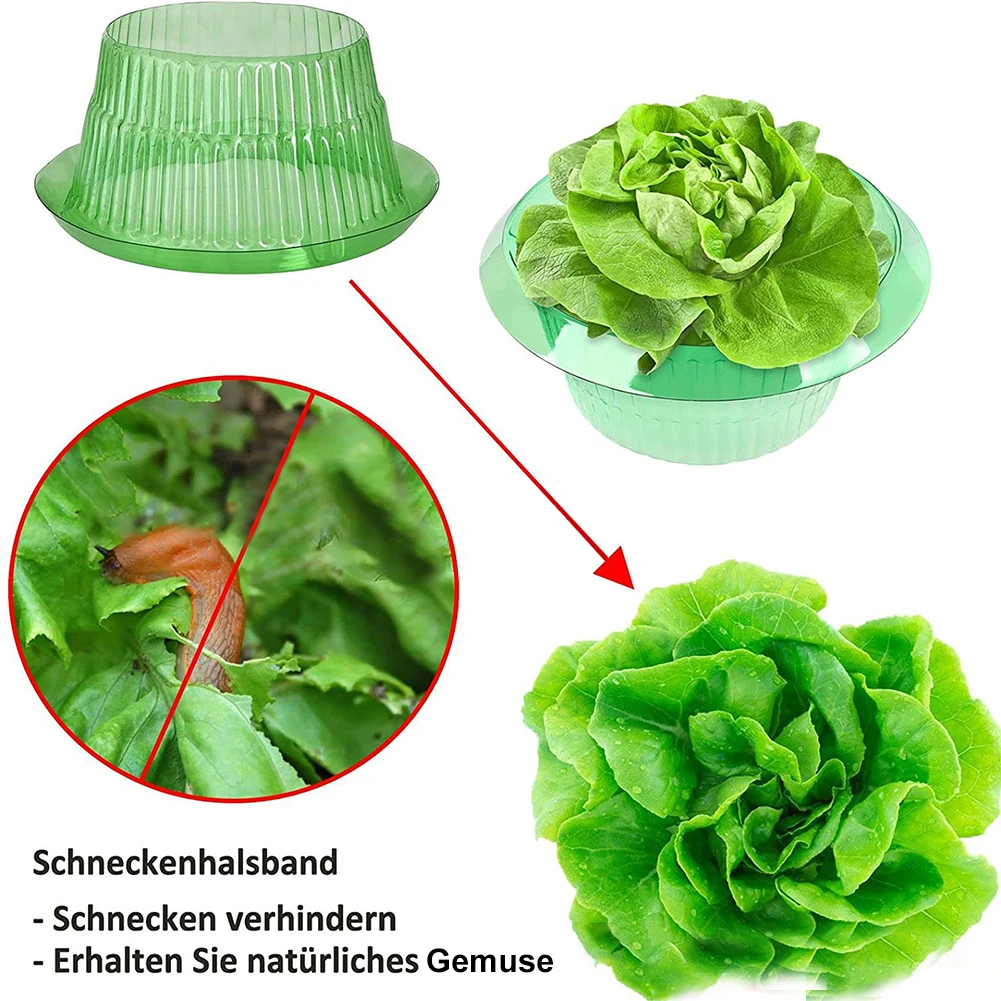 

1pc/6pcs/10pcs Snail Defense Protective Ring Vegetable Protector Plant Cover for Garden Tools Durable