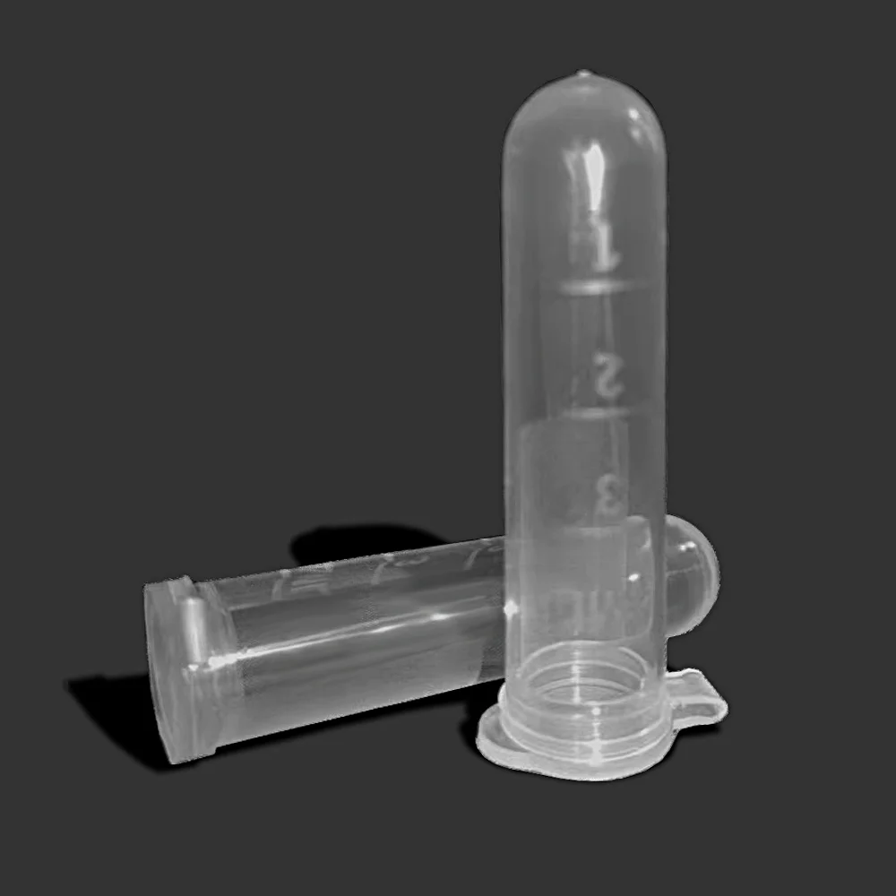 300Pcs/Bag 5ml Centrifuge Test Tube Centrifuge Tube with Cover Bottle for Saving Goods 5ml Test Tubes plastic test tubes centrifuge tube