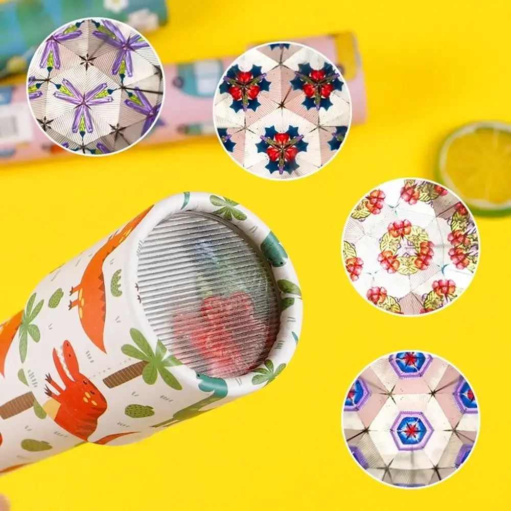 Children Toys Scalable Rotation Kaleidoscope 14cm Magic Changeful Adjustable for Children Autism Kids
