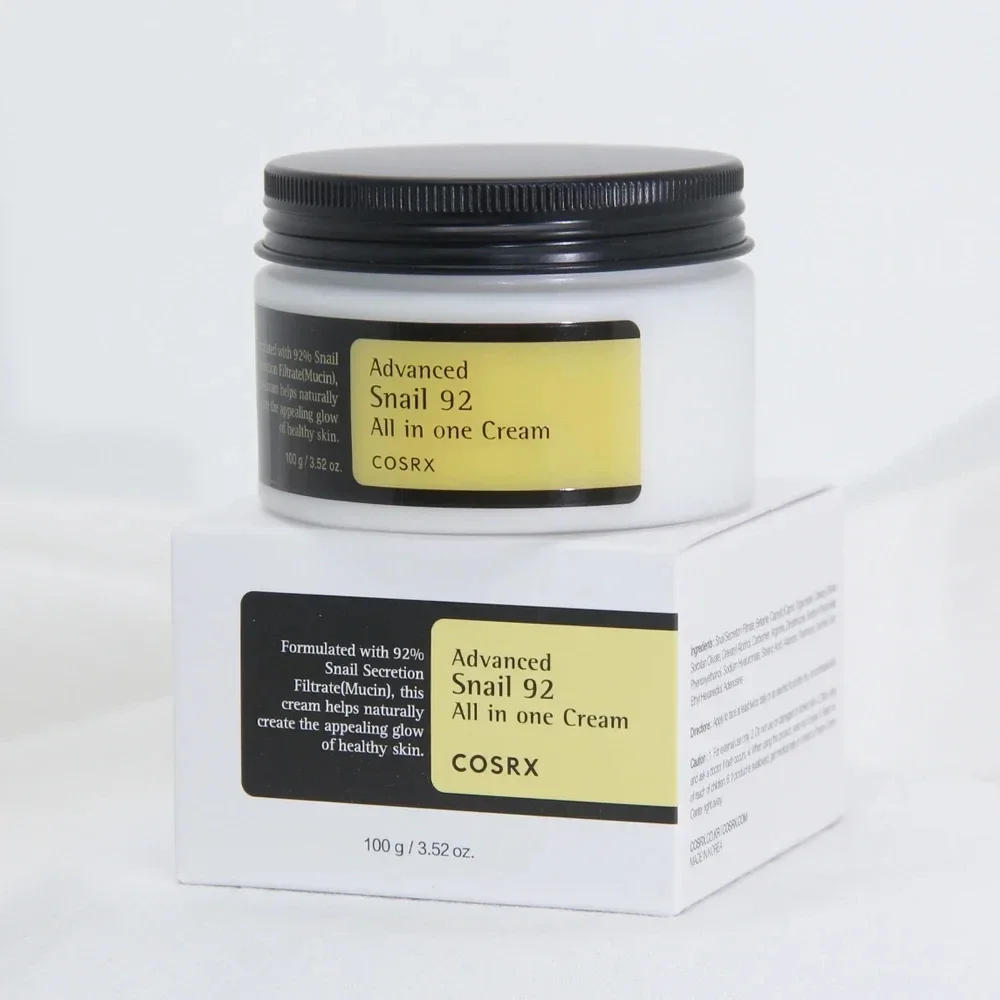 

COSRX Advanced Snail 92 All In One Cream Repairs And Soothes Irritated Sensitized Skin After Breakouts Feeling Fresh Comfortable