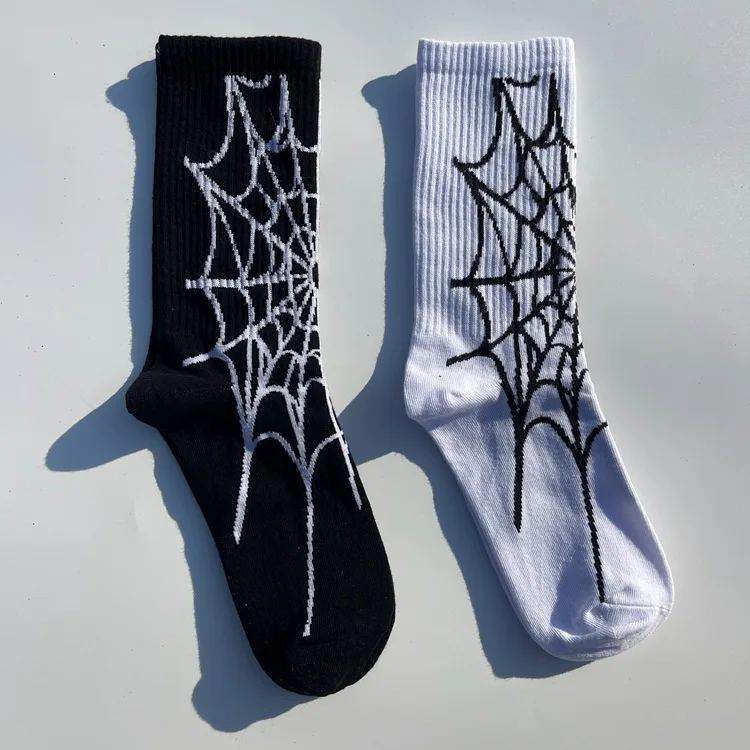 Calzini Divertenti Di Halloween: 2 Paia Magnetici Con Fantasmi E Pipistrelli - Regalo Coppia