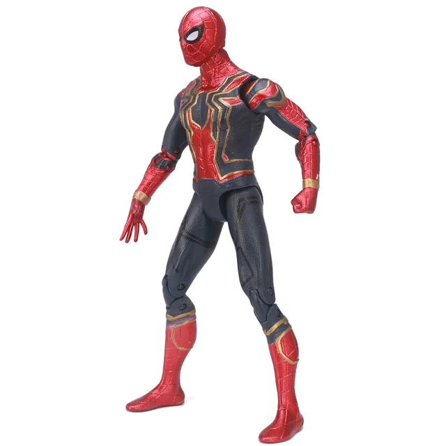 Avengers Spiderman No Way Home Action Figure 17cm Iron Spider Man Statue Model Toys Collection Gifts For Boys Friend Children 3