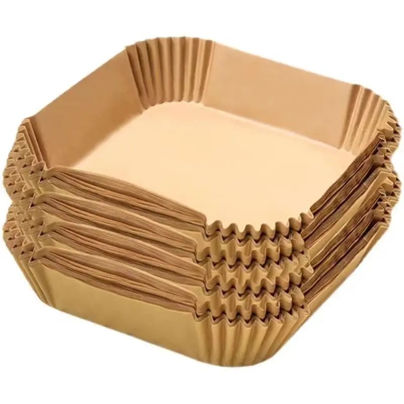 Air Fryer Paper Air Fryer Special Paper High-temperature Resistant Oil Absorbing Paper Pad Food Grade Special Circular Square Baking