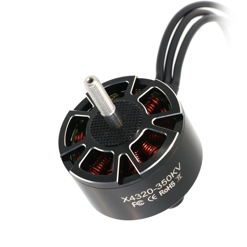 4pcs/lot UAngel X4320 4320 350KV Brushless Motor 3S-8S for FPV Long Range X-Class RC Drone Multirotor DIY Parts