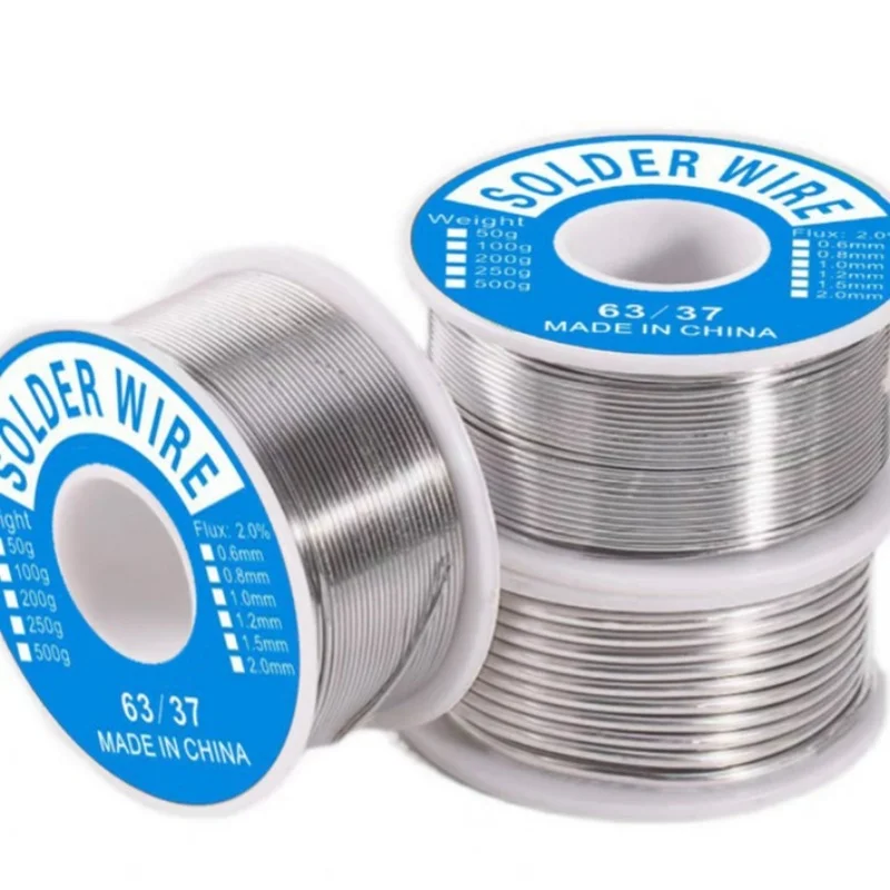Solder Wire 20g/30g/50g/100g Tin Clean Rosin Core 0.8mm Welding Iron Reel Flux 2% 1-5 Pieces Electronic Solder Wire