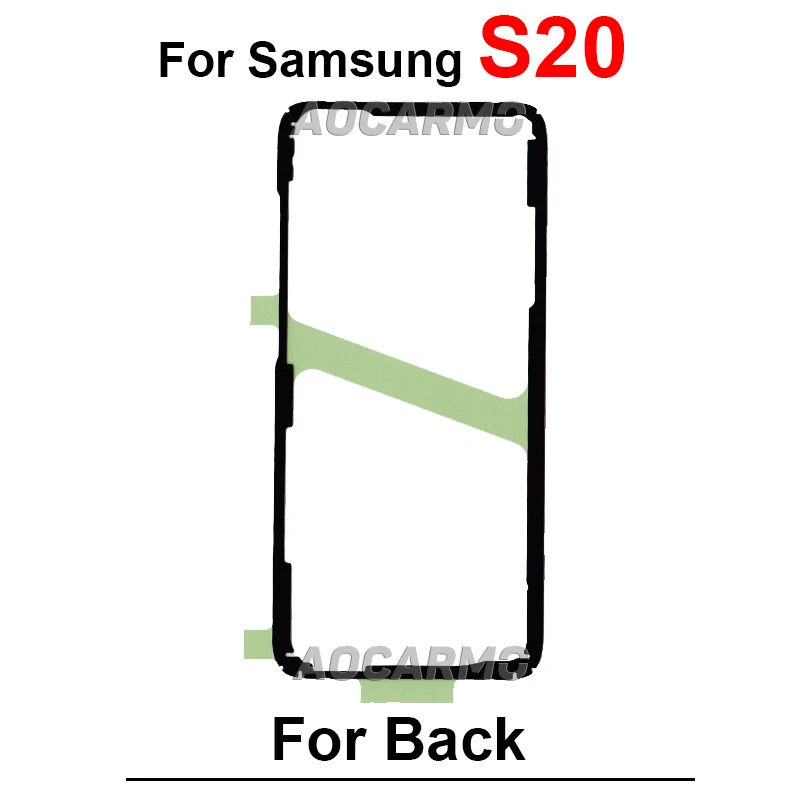 Back Adhesive For Samsung Galaxy S20 S21 FE S23 S22 Plus Ultra S21U Rear Cover Sticker Tape Glue