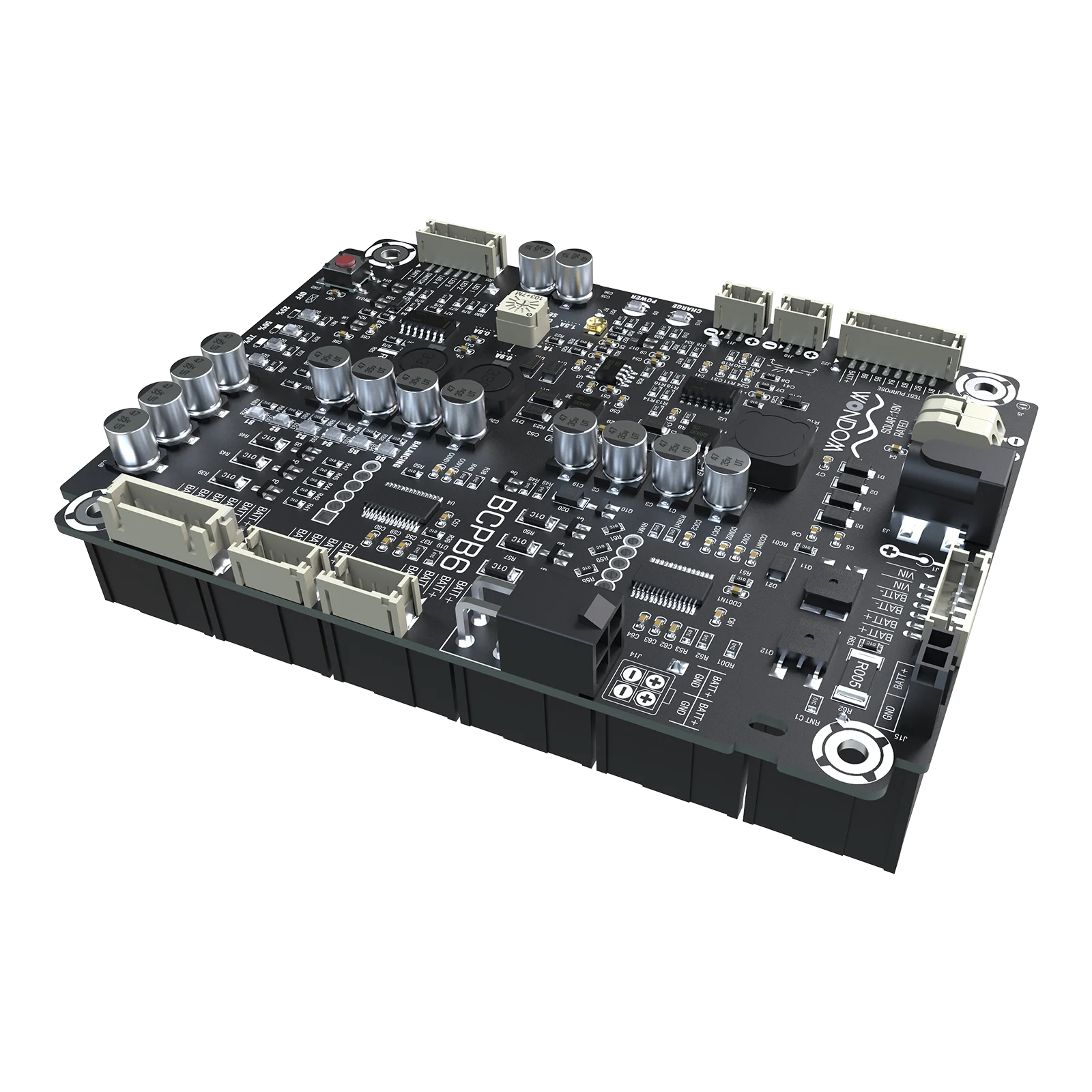 6S 18650 5-24V INPUT LITHIUM BATTERY CHARGING AND PROTECTION BOARD DESIGNED FOR 24V VEHICLE BATTERY SYSTEM 4