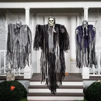 Hanging Halloween Skeleton Ghosts 1