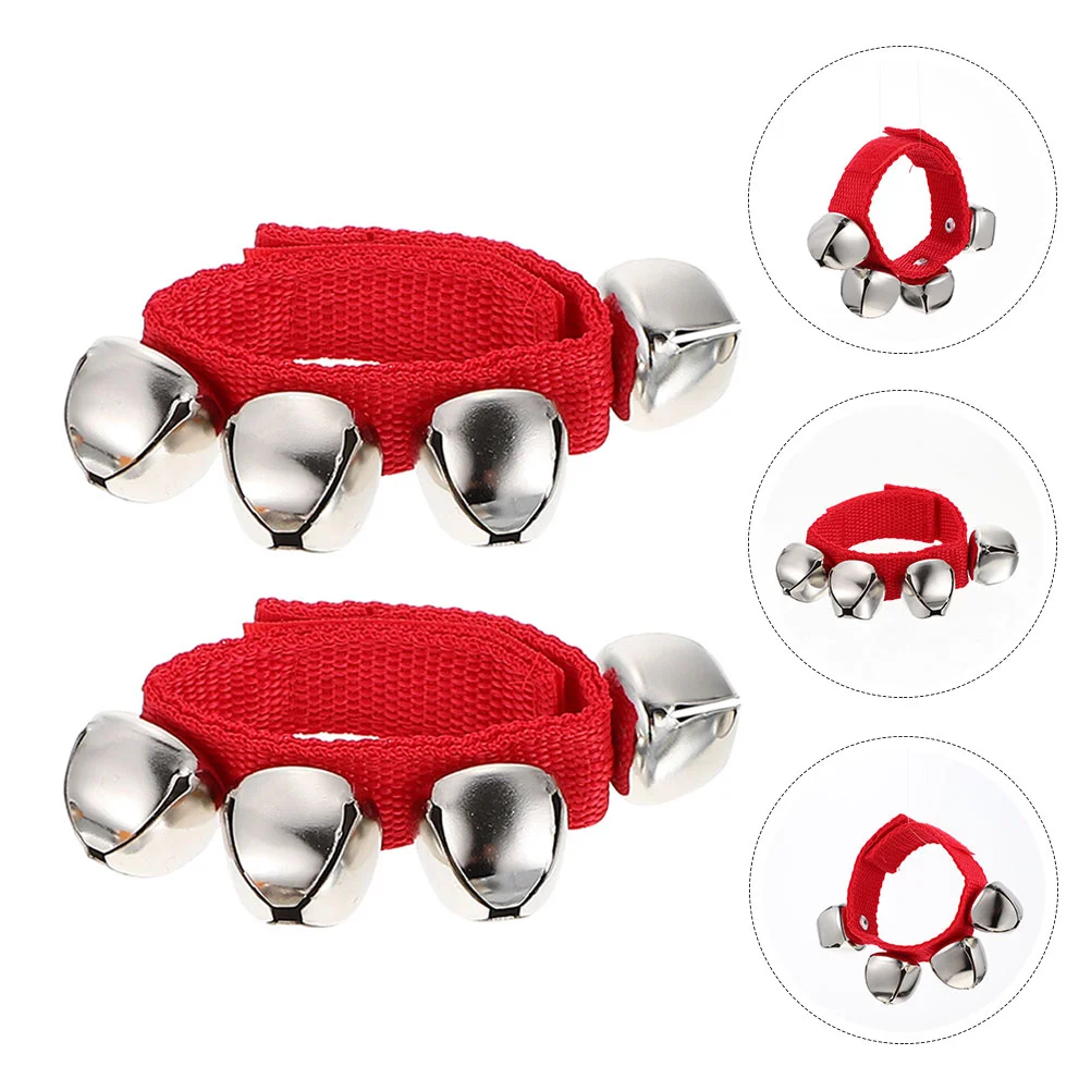 Children Wrist Bells Orff Rattle Children&rsquo;s Toys Cheering Props Multicolor Wristband
