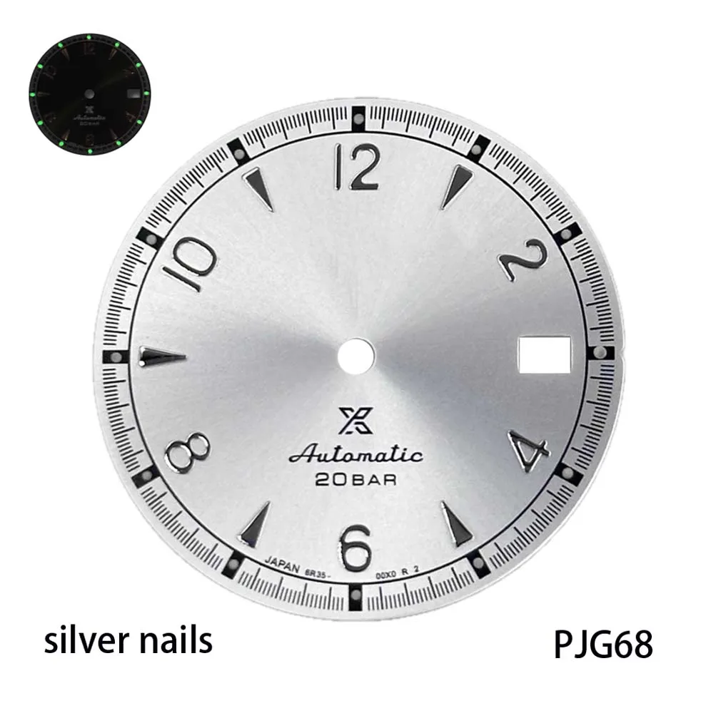 Retro Military Green Dial with Luminous Features - 30mm