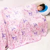 Hello Kitty Throw Blanket Cute Cat Kawaii Blankets for Beds Anime Printed Cartoon Coral Velvet Winter Thickening Keep Warm Quilt 1