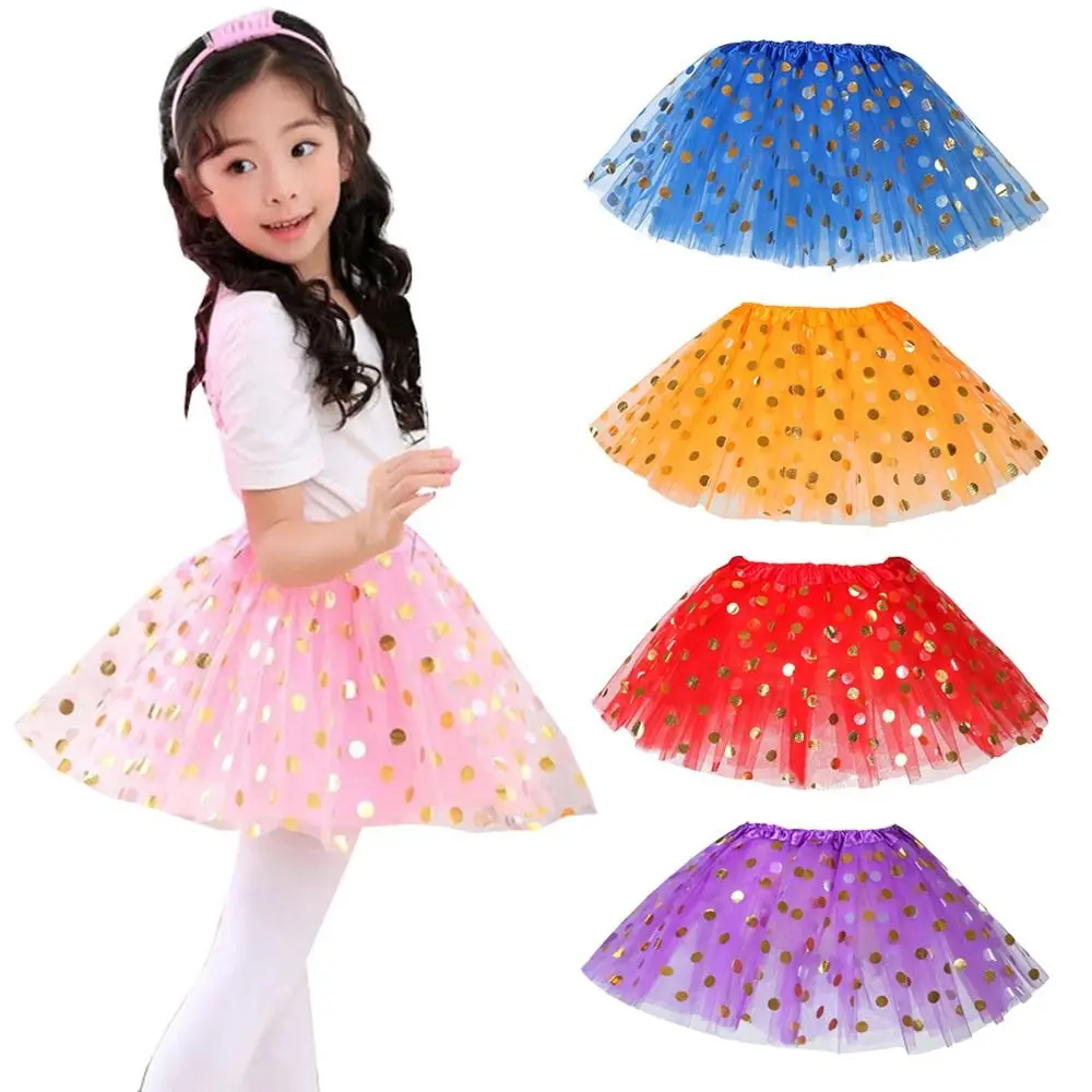 

Girls Tutu Skirt Baby Girls Skirts Mini Pettiskirt Dance Rainbow Tulle Kids Princess Skirt Colorful Children Summer Clothing