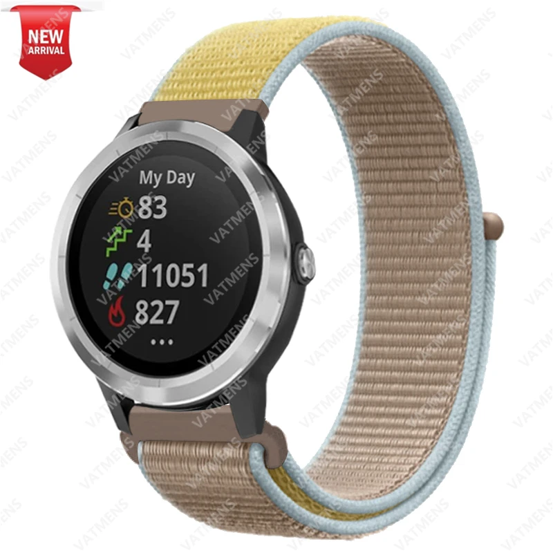 Nylon Smart Watch Band Wristband Bracelet, 20mm/22mm