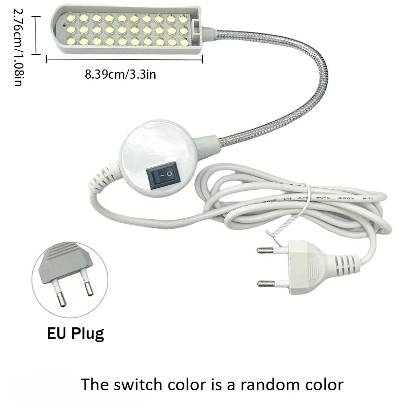 Portable LED Sewing Machine Light with Flexible Gooseneck