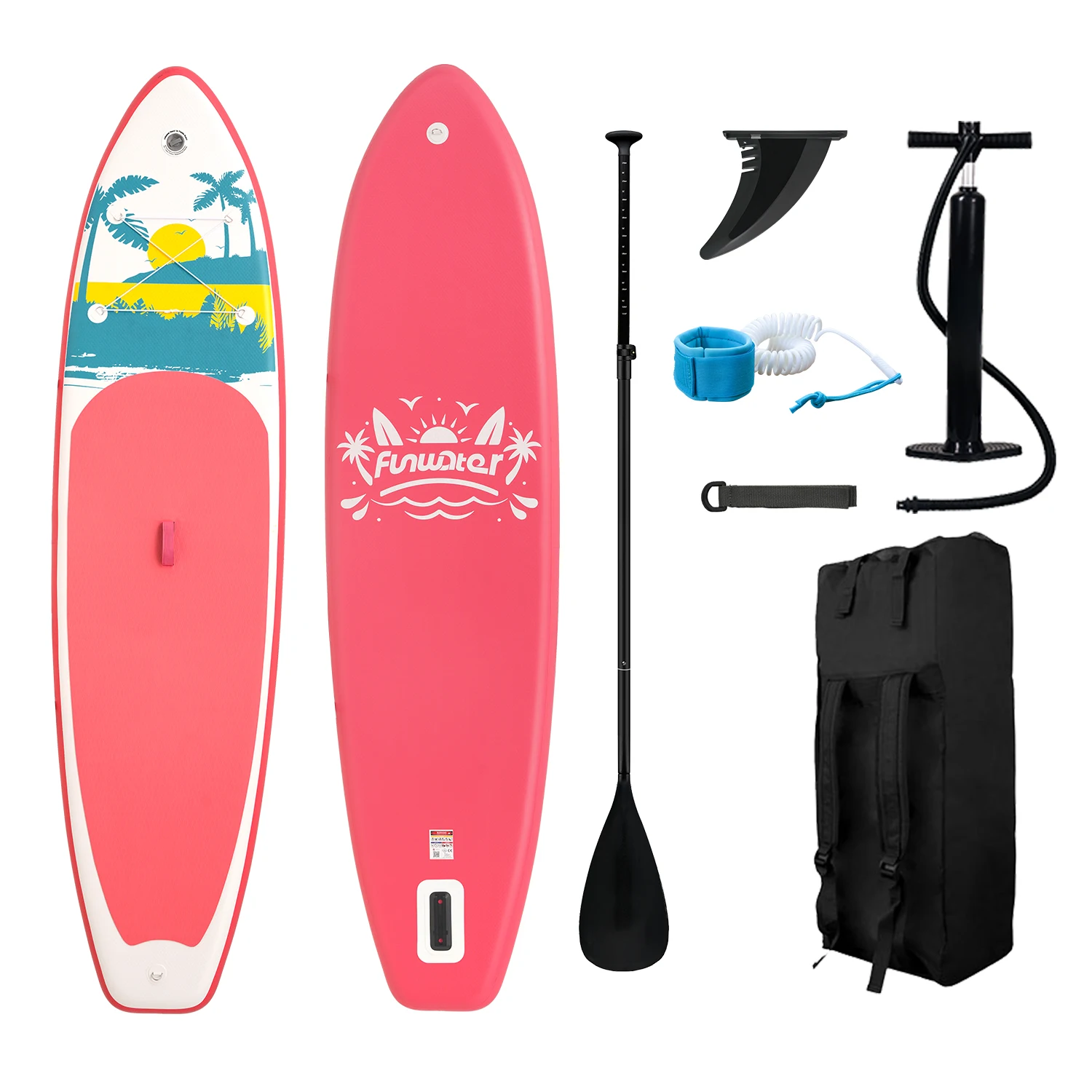 FunWater Stand Up Paddling Board Inflatable Paddle Board