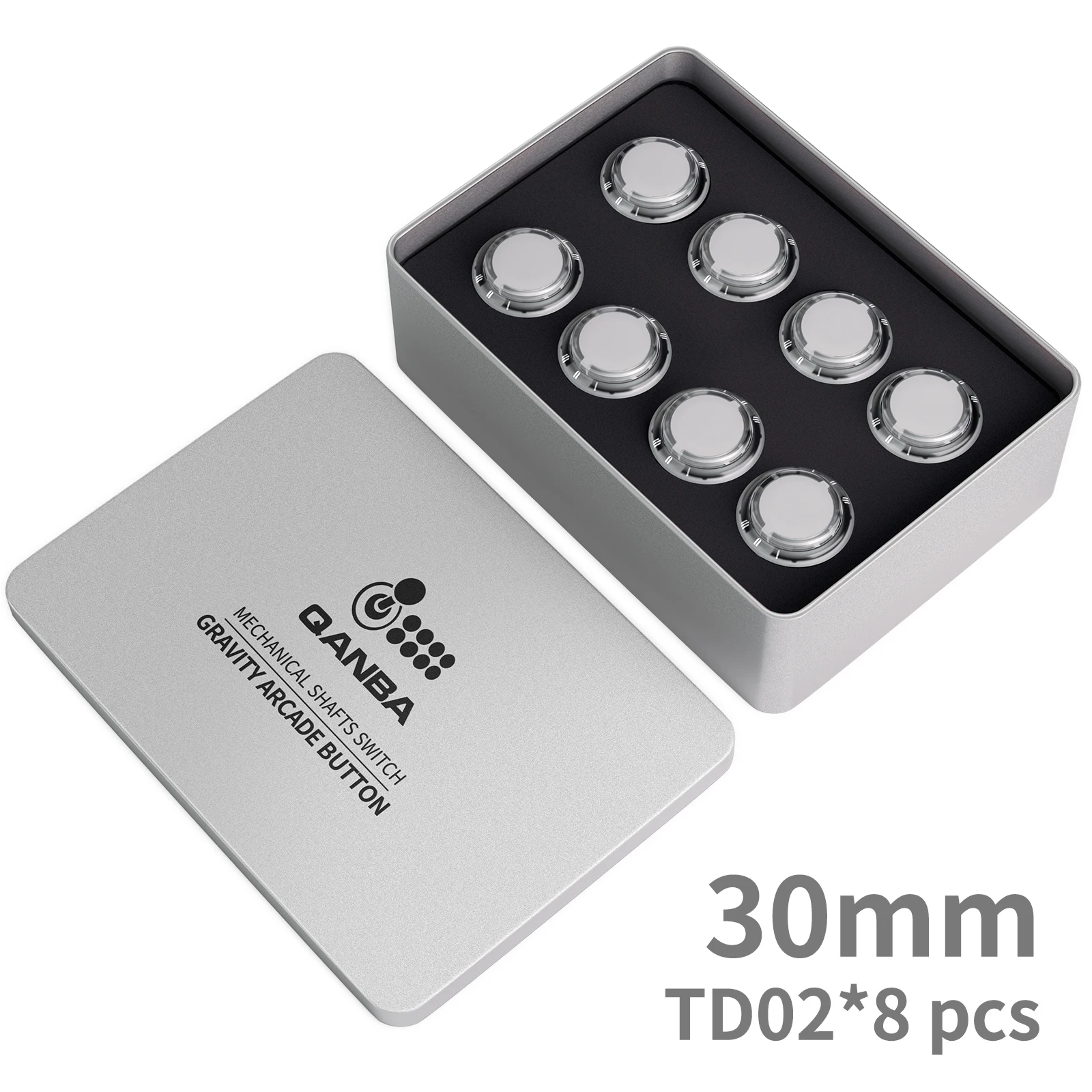 Qanba Gravity KT 24φ 14個セット Qanba Gravity KT Arcade buttons