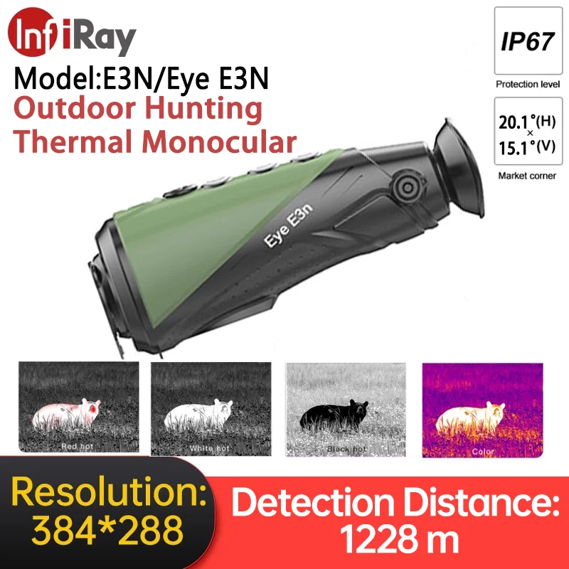 InfiRay Thermal Camera E3NCL Night Vision Monocular Thermal Imager for