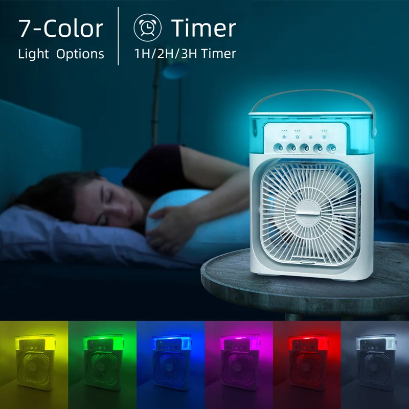 Description Picture 5 of itemPortable 5-Hole Mist Fan USB Humidifier Multipurpose Desktop Air Cooler with Spray Function for Home Office Hotel & Outdoor Use