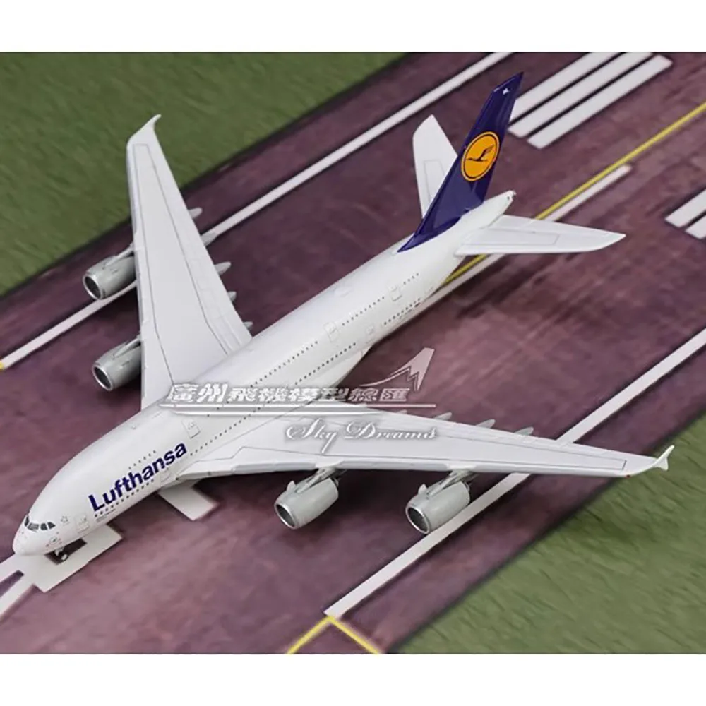 

Литая модель самолета JCWINGS EW4388014 Lufthansa A380, модель летательного аппарата масштаба 1:400, законченная коллекция искусственных элементов, подарок
